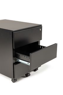 Ladeblok met 3 laden ORANGE - Zwart ORO RLB3LZ