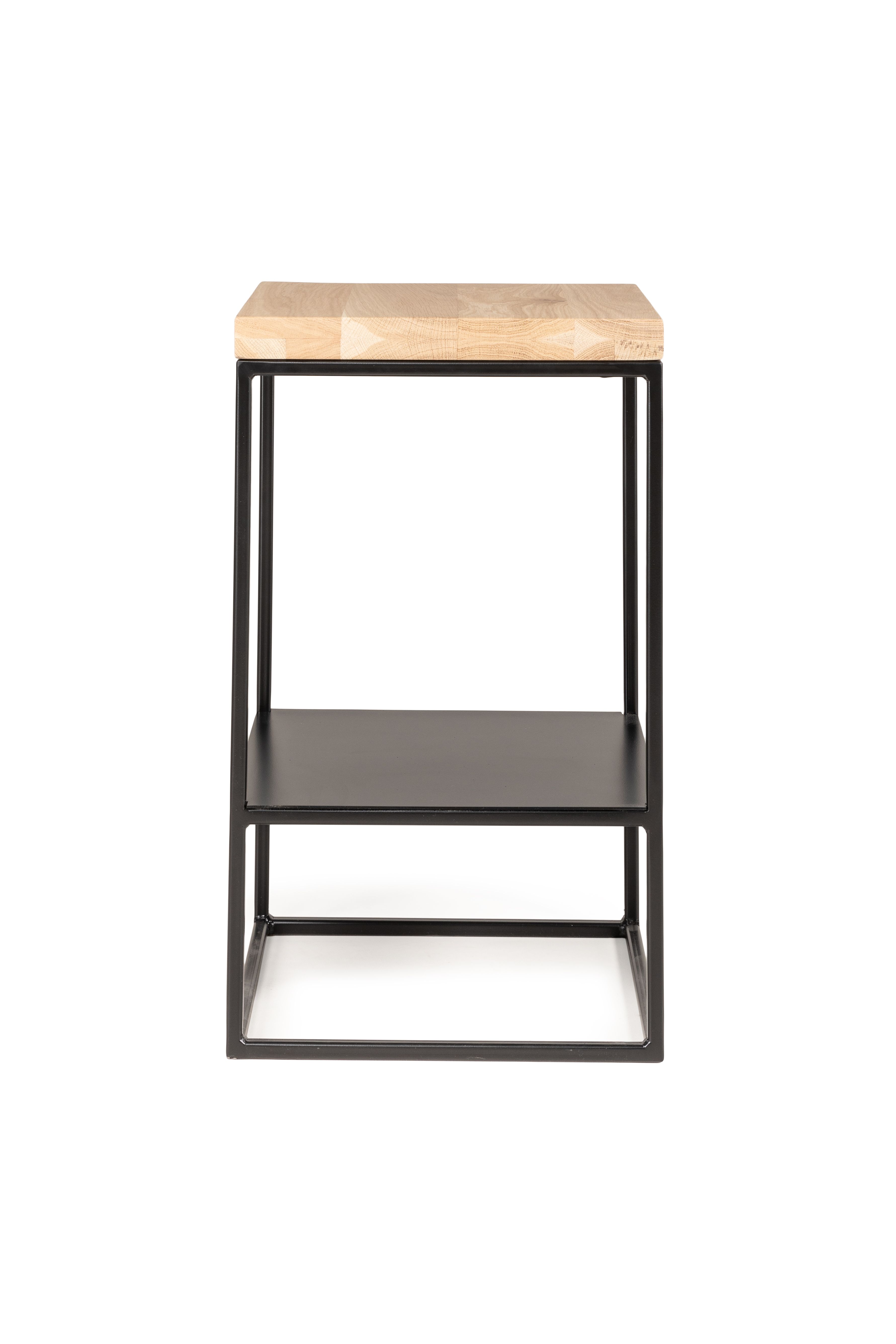 Console laag GLASGOW - Smoked Oak