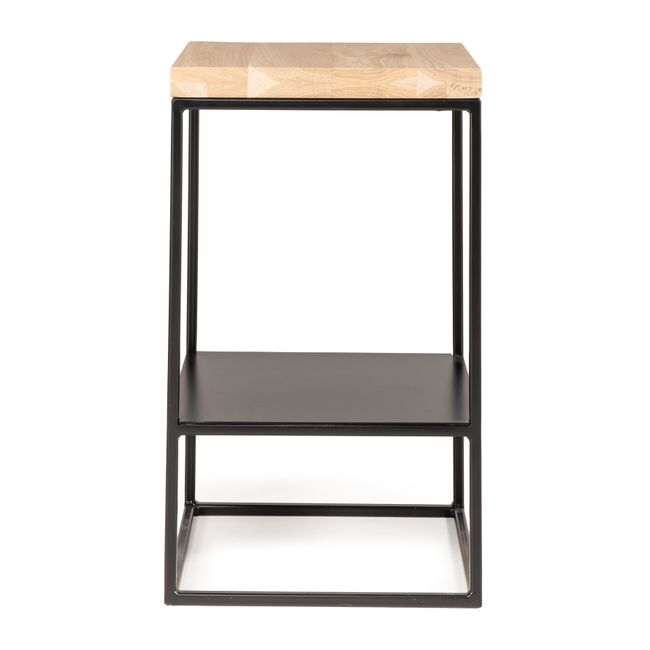 Console laag GLASGOW - Smoked Oak