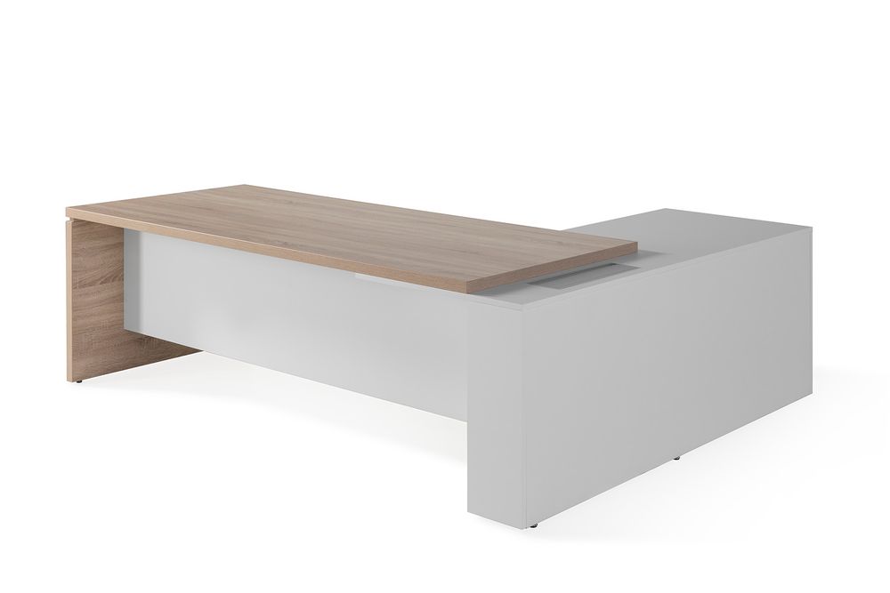 Hoekbureau G3 - Blanco/arcilla GBE G340009