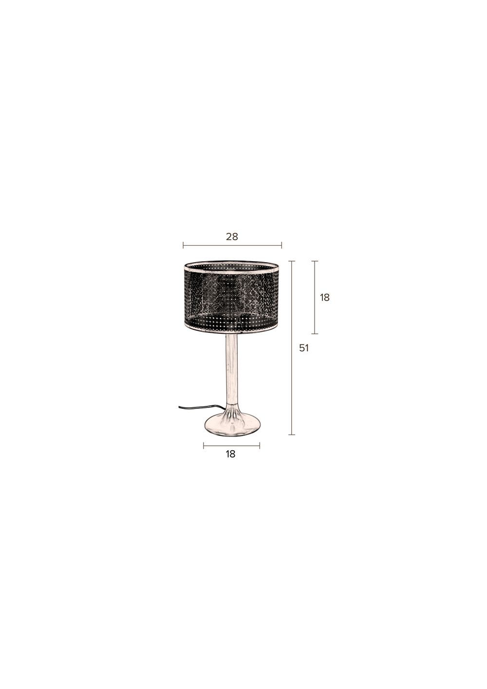Tafellamp BARUN - Goud ZVR 5200103