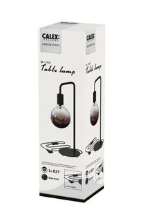 Tafellamp U-LINE - Zwart metaal CLX 941100