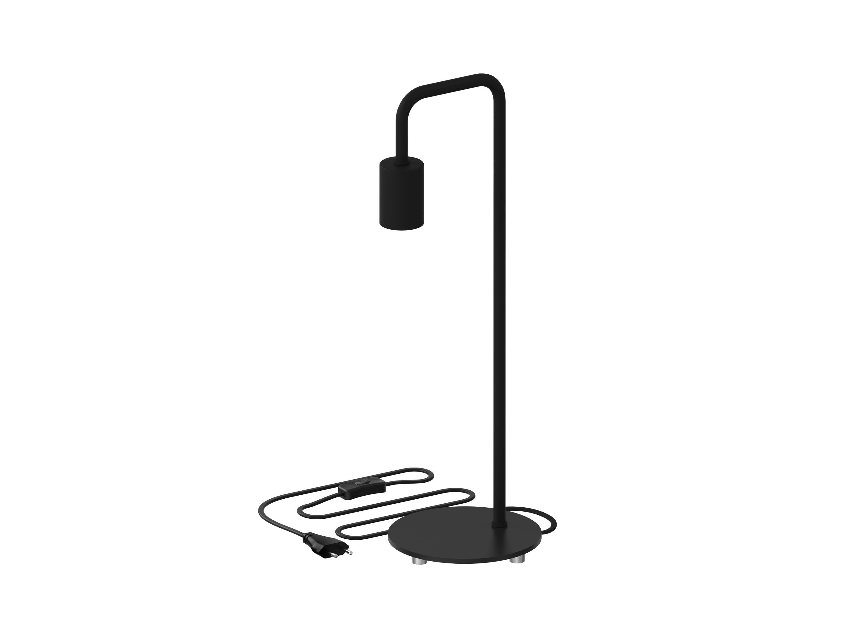 Tafellamp U-LINE - Zwart metaal CLX 941100