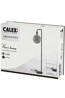 Vloerlamp U-LINE - Zwart metaal CLX 941400