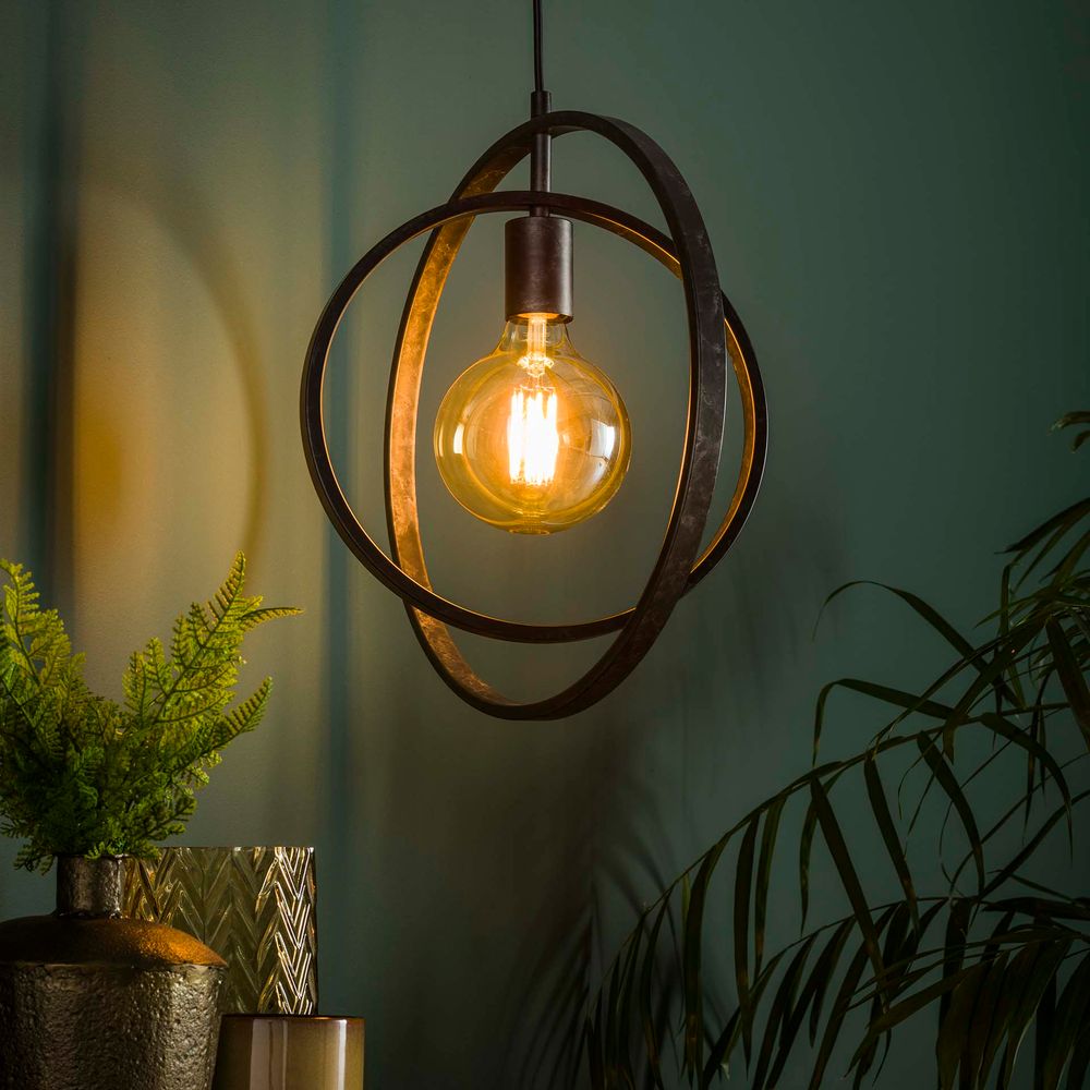 Hanglamp TURN 1x - Charcoal ZLS 8324-76