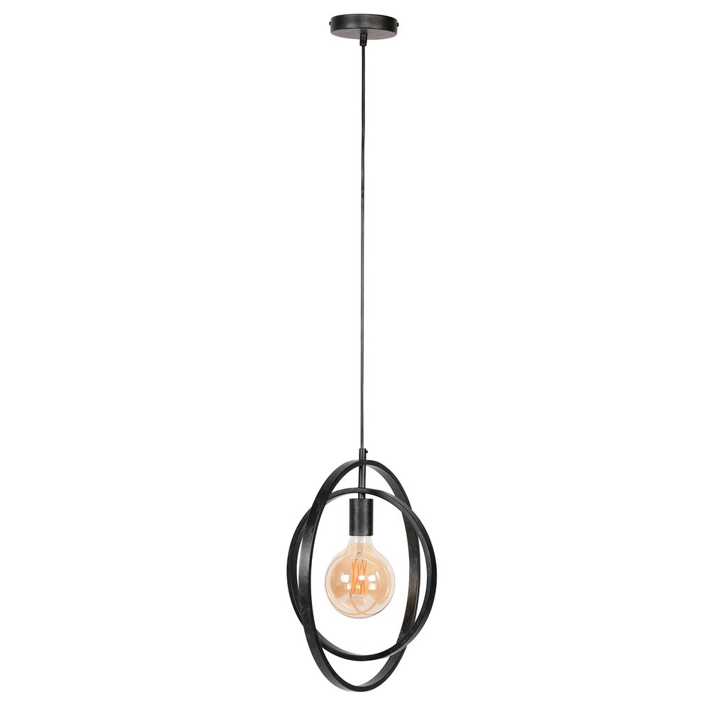 Hanglamp TURN 1x - Charcoal ZLS 8324-76