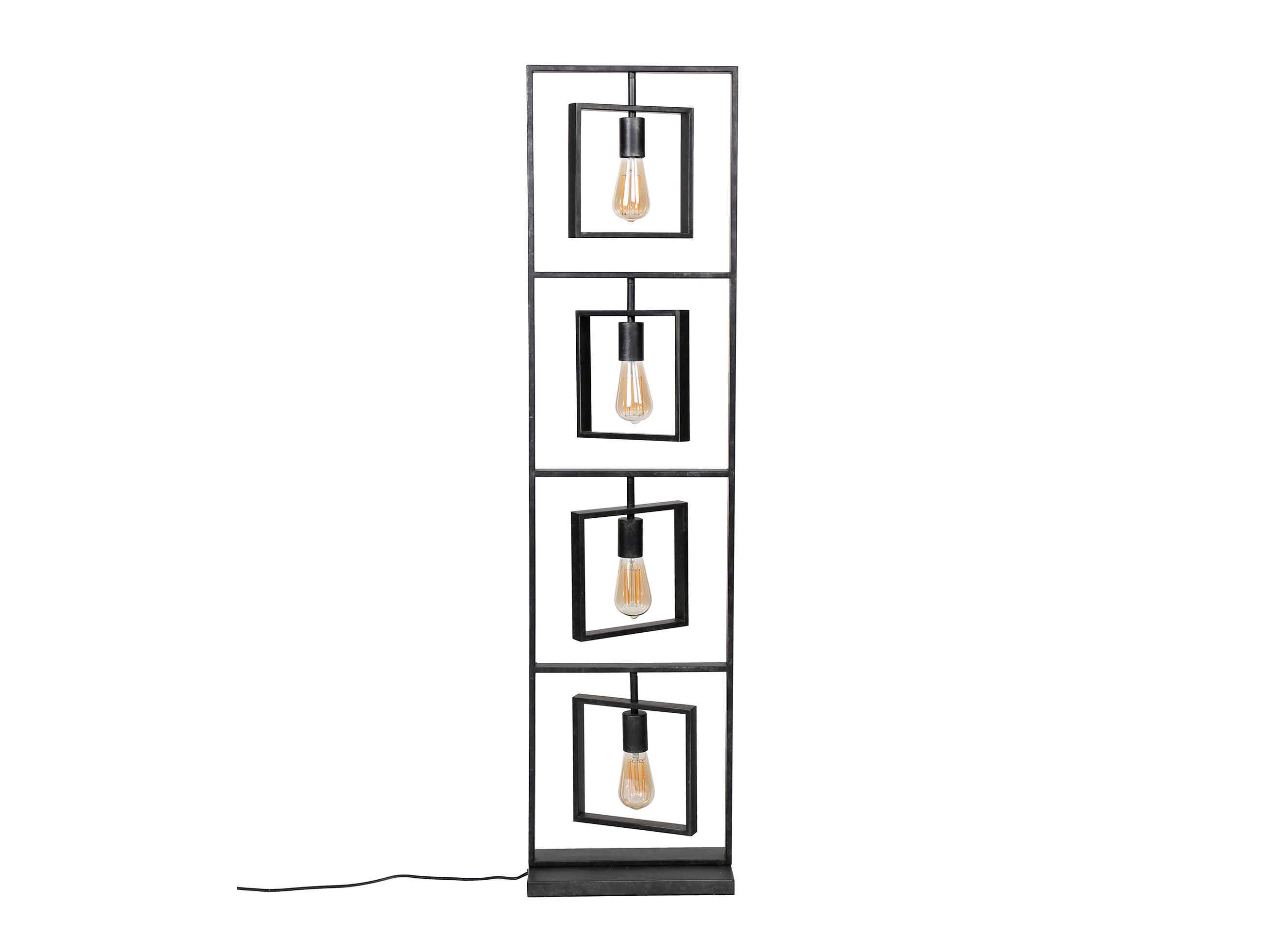 Vloerlamp TURN SQUARE - Charcoal ZLS 8342-76