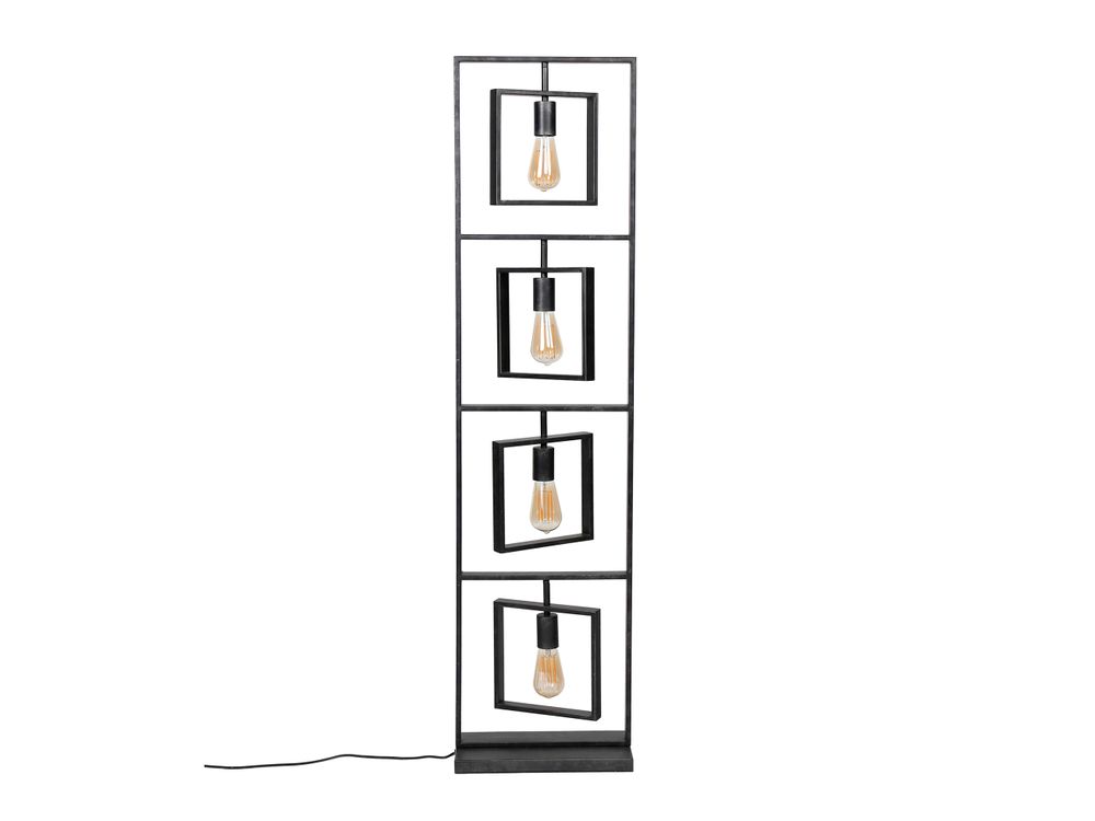 Vloerlamp TURN SQUARE - Charcoal ZLS 8342-76