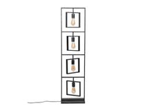 Vloerlamp TURN SQUARE - Charcoal ZLS 8342-76