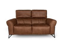 2-zit zetel B-0327 - Cognac bruin HTL B0327 2Z