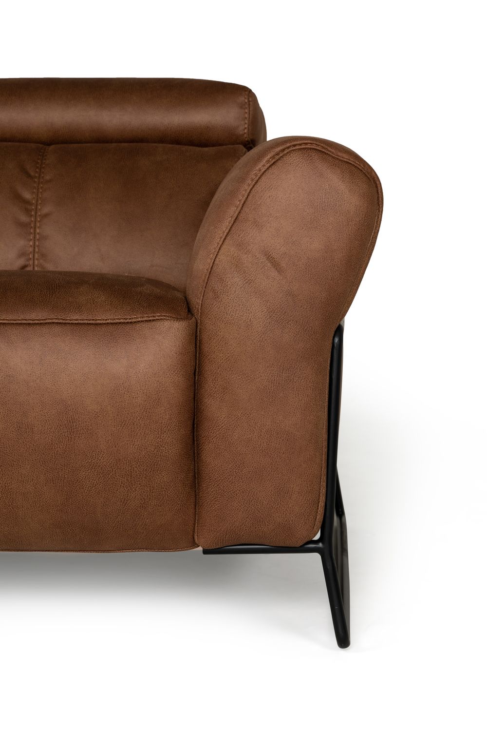 2-zit zetel B-0327 - Cognac bruin HTL B0327 2Z