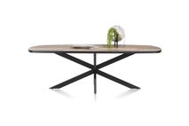 Eetkamertafel AVALOX ovaal met centrale poot - Dri HEH 54691-DRI