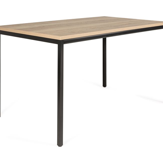 Bureau BASIC - Eiken/zwart