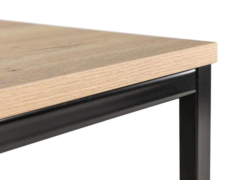Bureau BASIC - Eiken/zwart ORO BA148ZHE