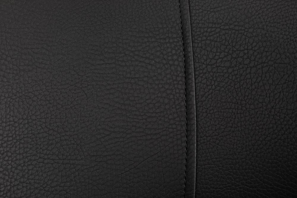 Barstoel BARALLURE - Zwart lederlook PFT-248-000005-C800