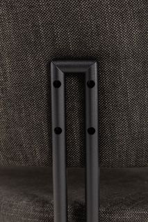 Stoel ALLURE - Zwart/zwart PFT-247-000005-P700