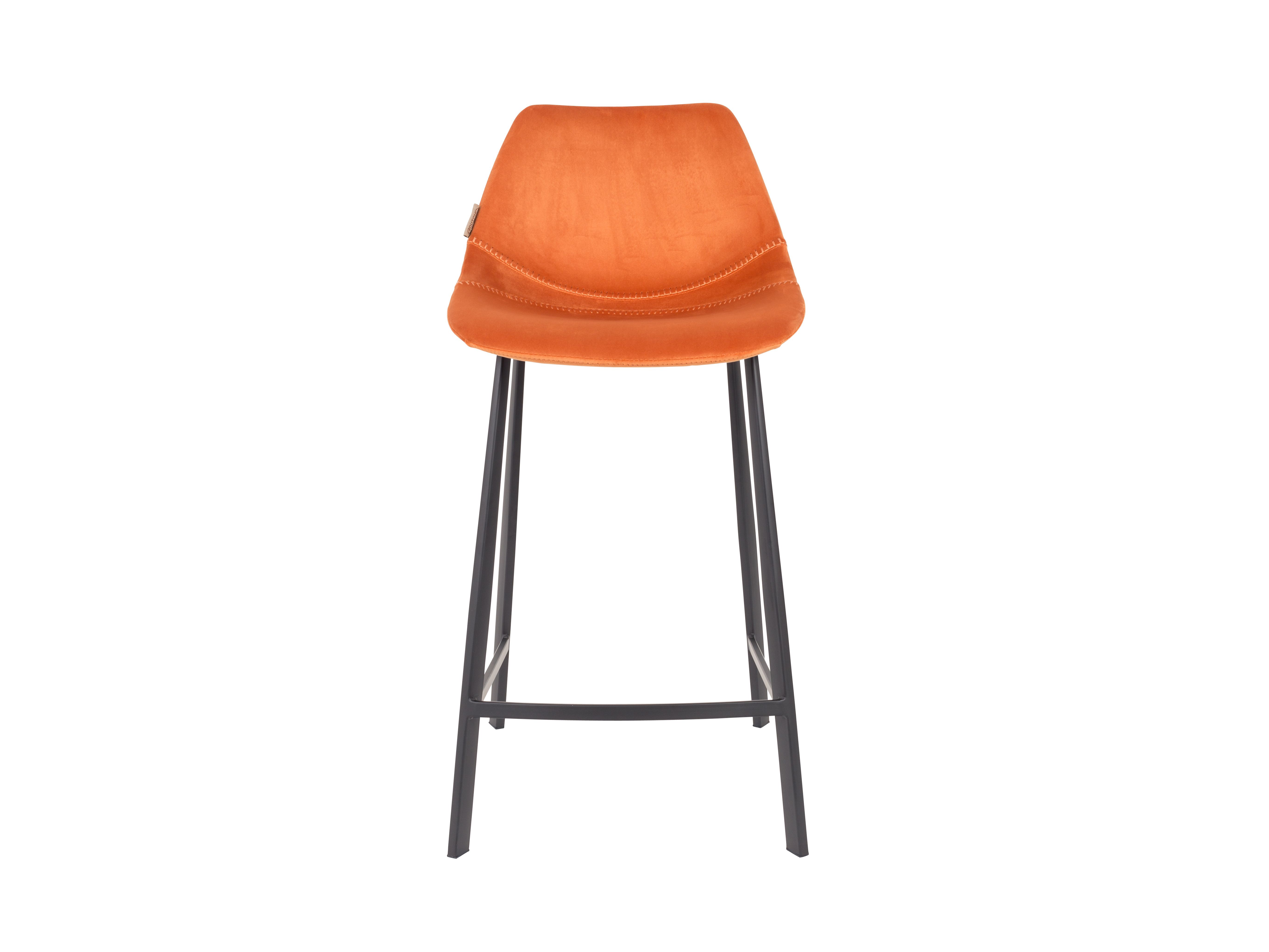 Barstoel FRANKY - Velvet petrol