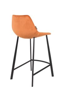 Barstoel FRANKY - Velvet petrol ZVR 1500068