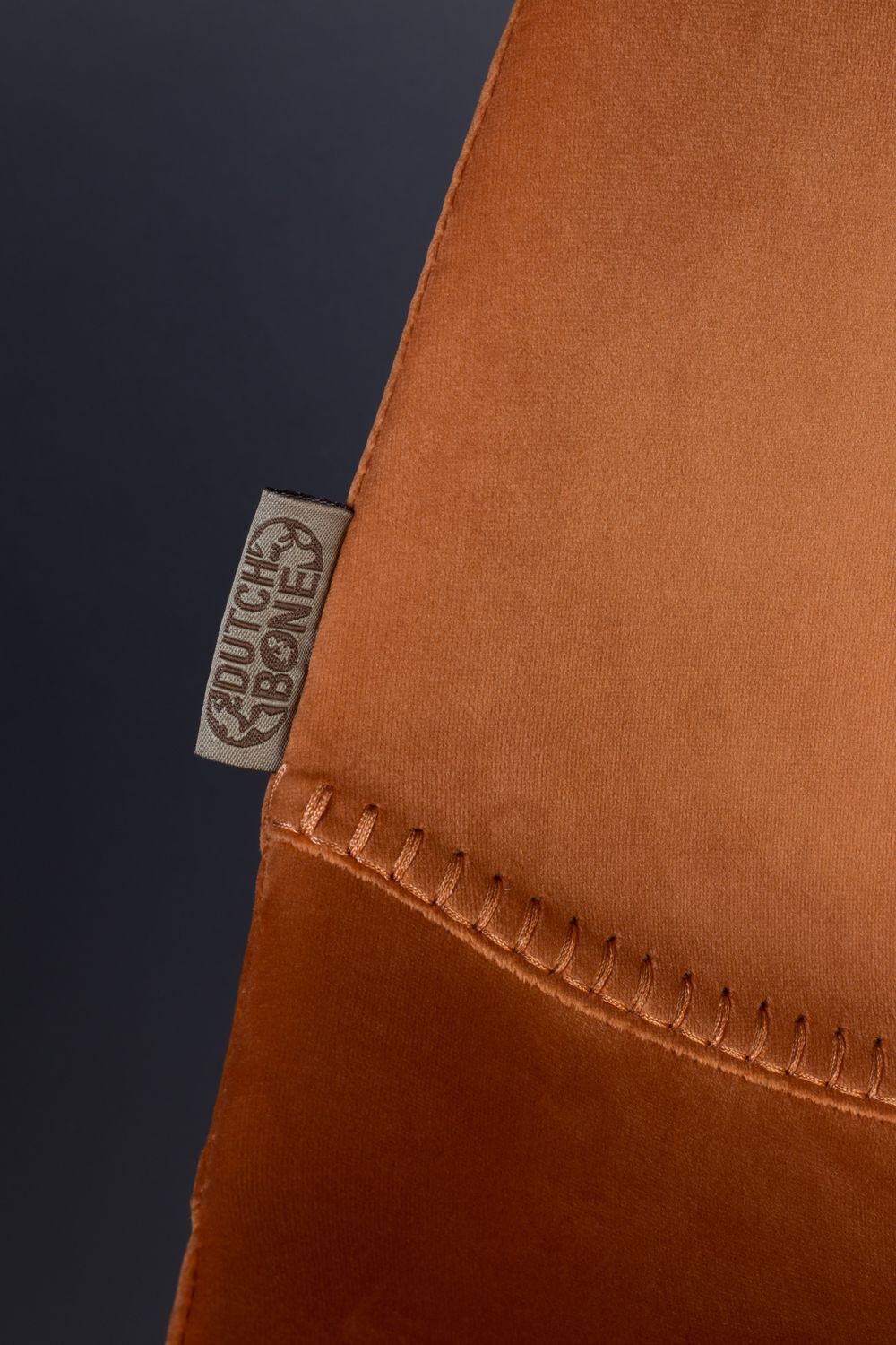 Barstoel FRANKY - Velvet petrol ZVR 1500068