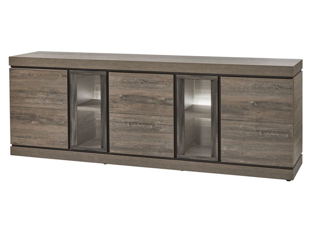 Dressoir BELLUNO groot - Millenium Oak Light Grey EVA BU DR1-K538