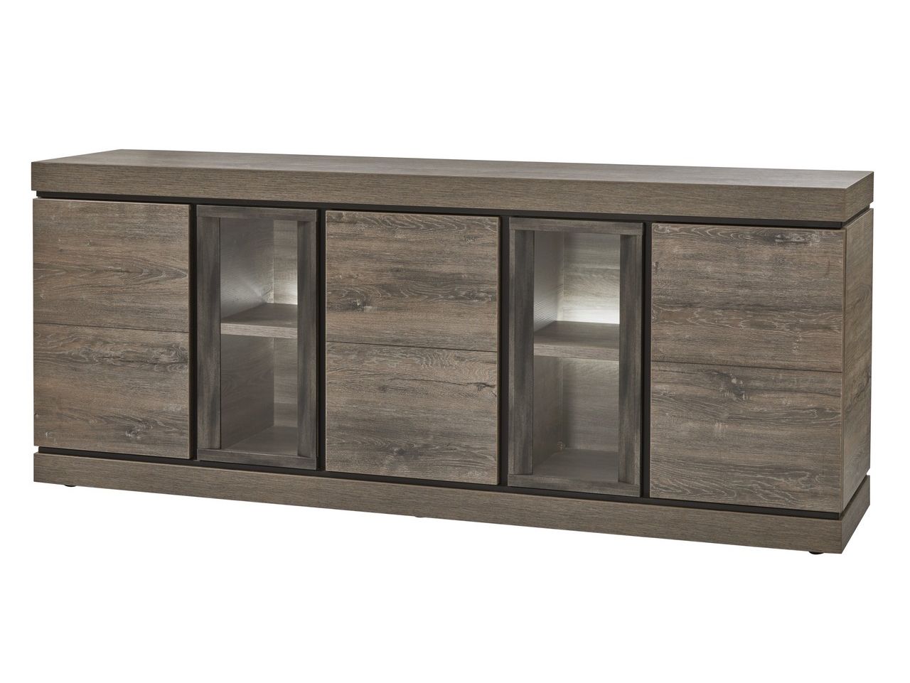 Dressoir BELLUNO medium - Millenium Oak Light Grey EVA-26-000012