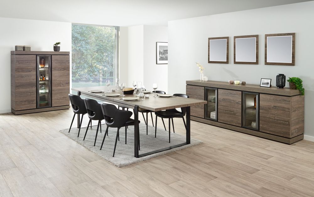 Dressoir BELLUNO medium - Millenium Oak Light Grey EVA-26-000012