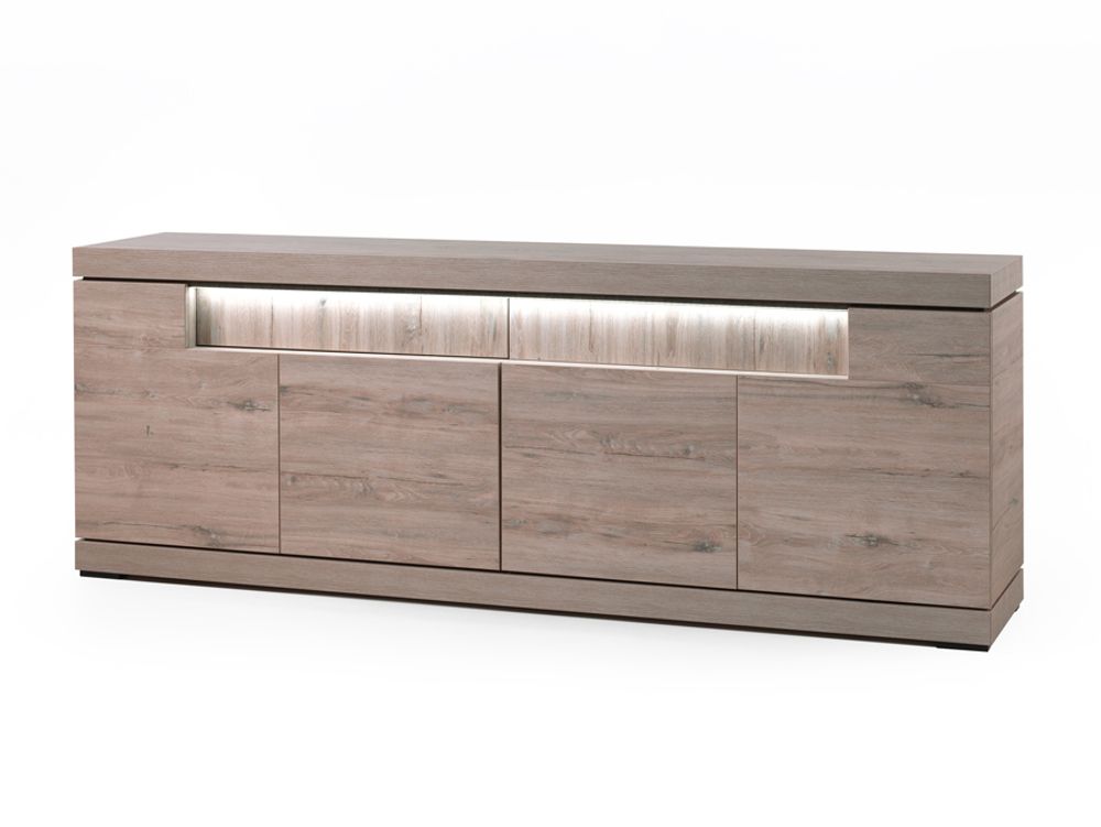 Dressoir ETNA groot - Millenium oak light grey EVA-4-000001-K542