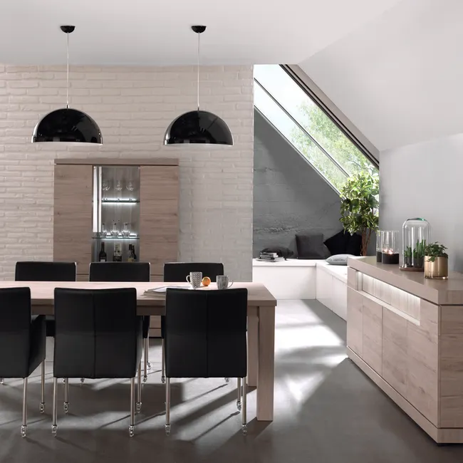 Dressoir ETNA medium - Millenium oak light grey