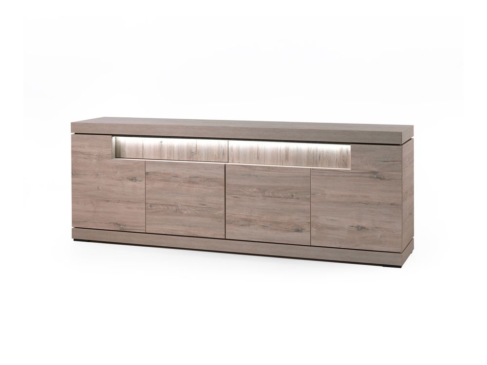 Dressoir ETNA medium - Millenium oak light grey EVA-4-000002-K542