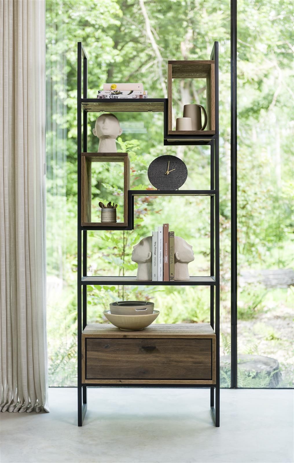 Room divider FRESNO - Burned