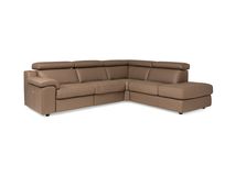 Hoekzetel MAMBO met relax - Leder bull taupe C-CAL-22-HKS-10-BT313