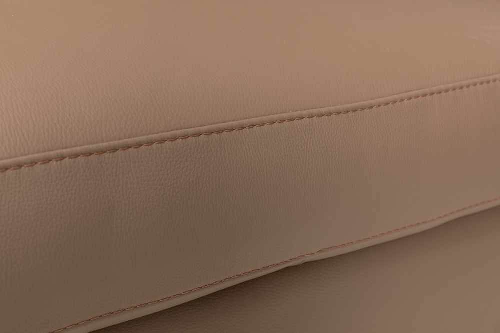 Hoekzetel MAMBO met relax - Leder bull taupe C-CAL-22-HKS-10-BT313