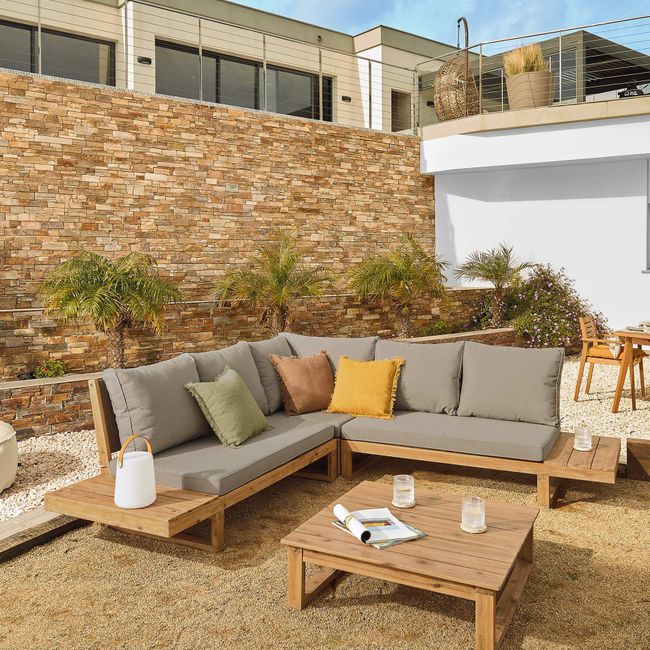 Loungeset FLAVIINA - Acaciahout