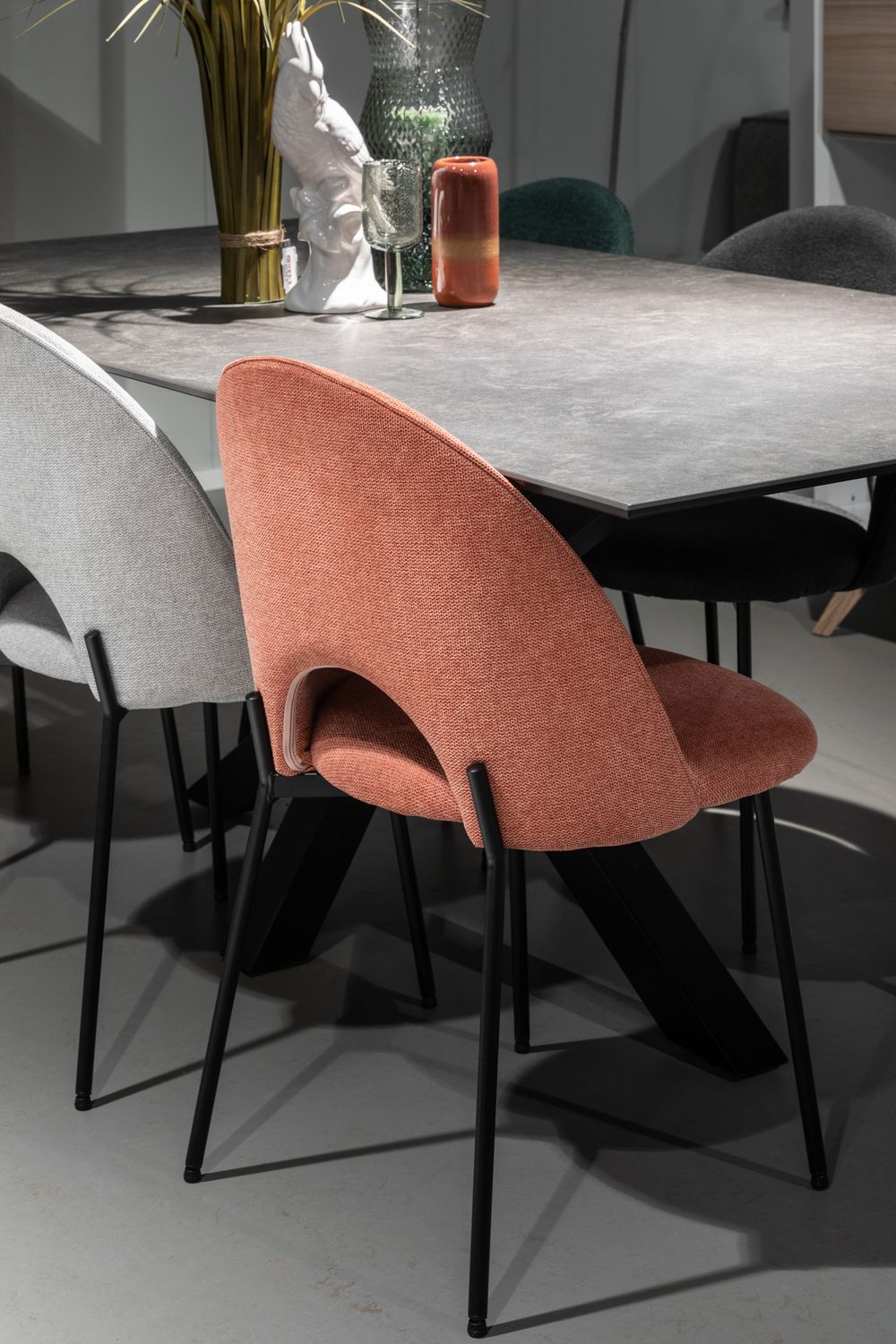 Stoel JOSEPHINE - Grijs DEZ JO STC