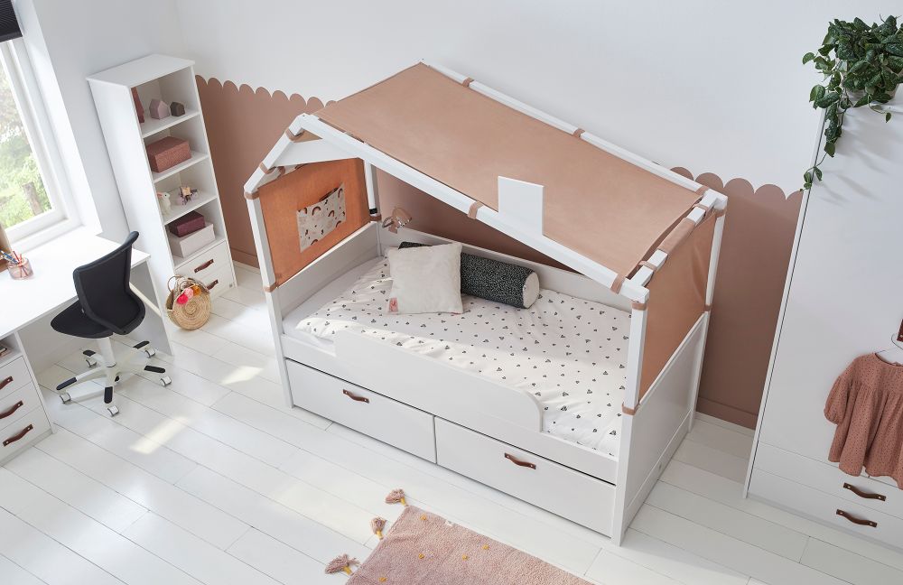 Kinderkamer RAINBOW - Wit C-SCE HUT RAINBOW
