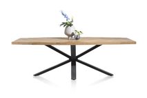 Eetkamertafel METALUXE - Railway Brown HEH 45660RWB