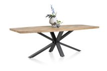 Eetkamertafel METALUXE - Railway Brown HEH 45660RWB
