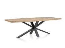 Eetkamertafel METALUXE - Railway Brown HEH 45660RWB