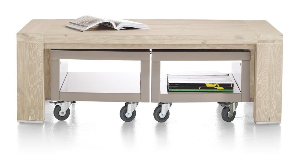 HENDERS & HAZEL - Salontafel BUCKLEY - Old Java Grey - hout - b120 x ...