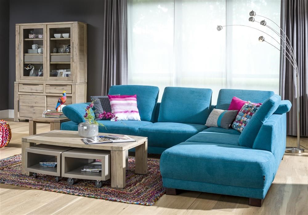 HENDERS & HAZEL - Salontafel BUCKLEY - Old Java Grey - hout - b120 x ...