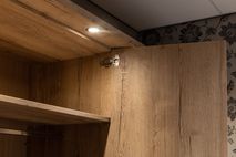 Kleerkast BRAXTON 4 deuren - Hout/metaal MXF-197-000030