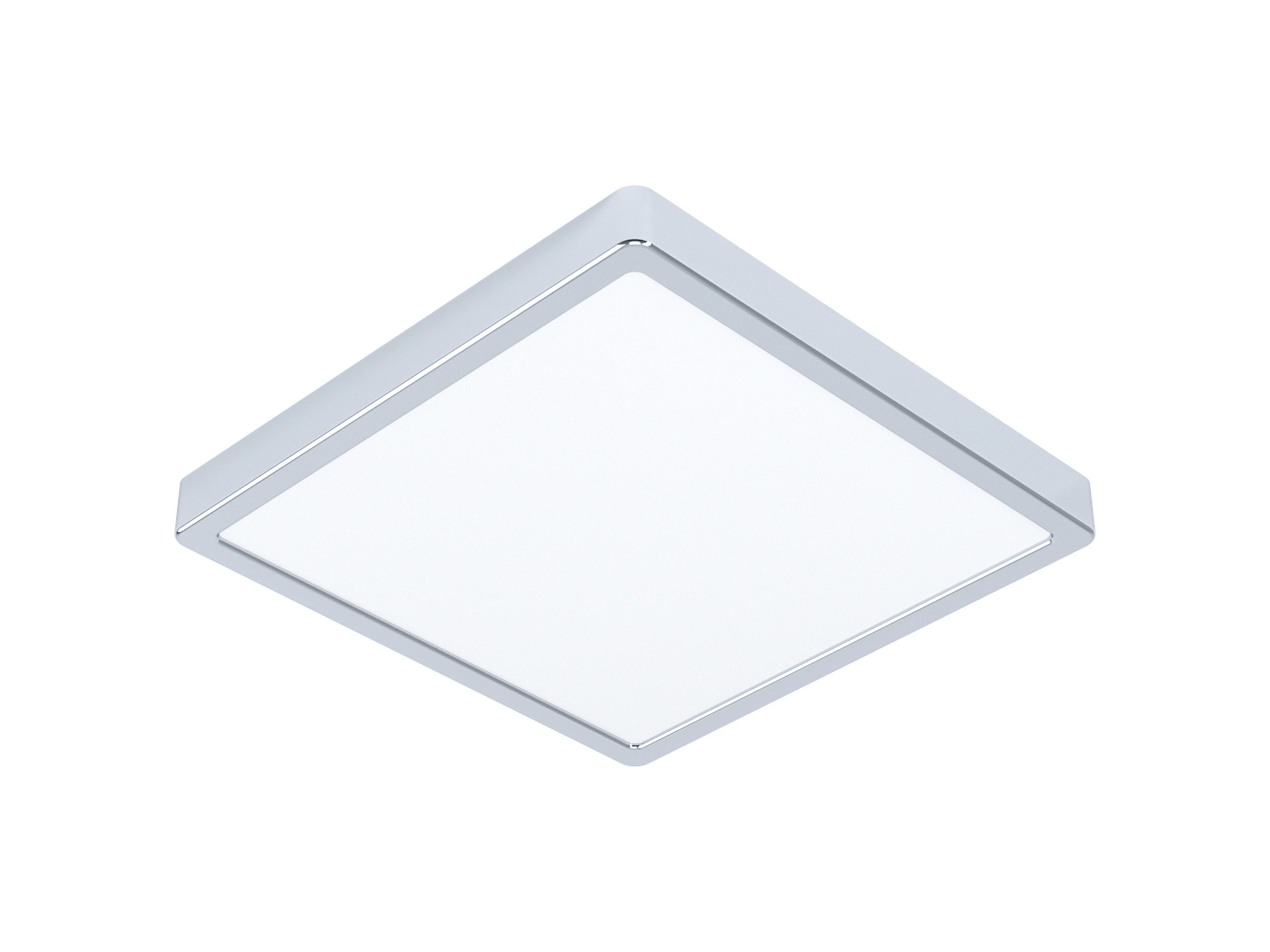 Plafondlamp FUEVA 5 vierkant - Chroom