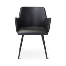 Armstoel RITA - Bruin lederlook VDC RI ASTZ