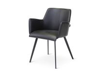 Armstoel RITA - Bruin lederlook VDC RI ASTZ