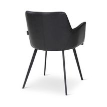 Armstoel RITA - Bruin lederlook VDC RI ASTZ