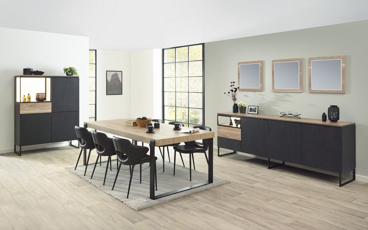 Dressoir PORTOFINO groot - Bovenblad Old Oak