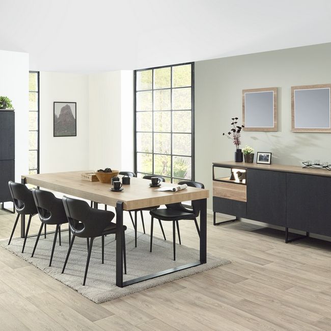 Dressoir PORTOFINO groot - Bovenblad Old Oak