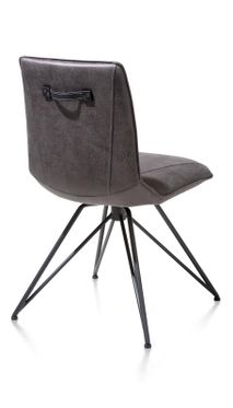 Eetkamerstoel MAC - Rocky antraciet XOO 36719-OBL