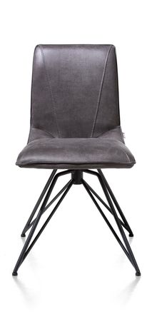 Eetkamerstoel MAC - Rocky antraciet XOO 36719-OBL