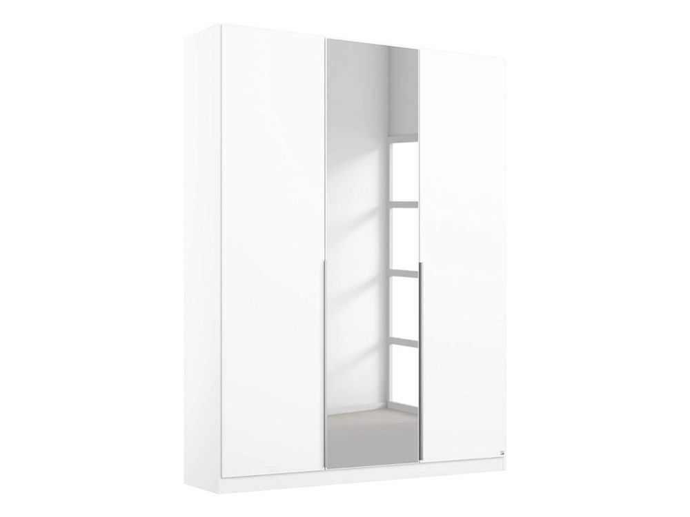 Draaideurkast ALABAMA met spiegel - Wit RCH AL5M04W